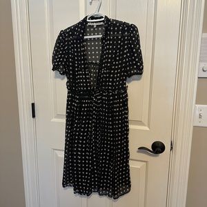 EUC Steve Madden Sheer Duster Jacket Polka Dot Size 8